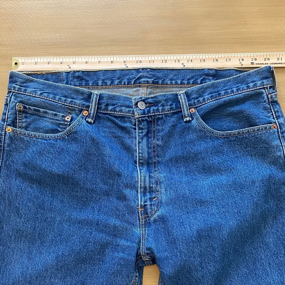 Levi's Classic Straight Indigo Jeans Size 40x26